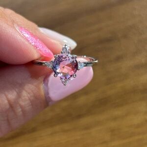 Rose Pink Fashion Ring